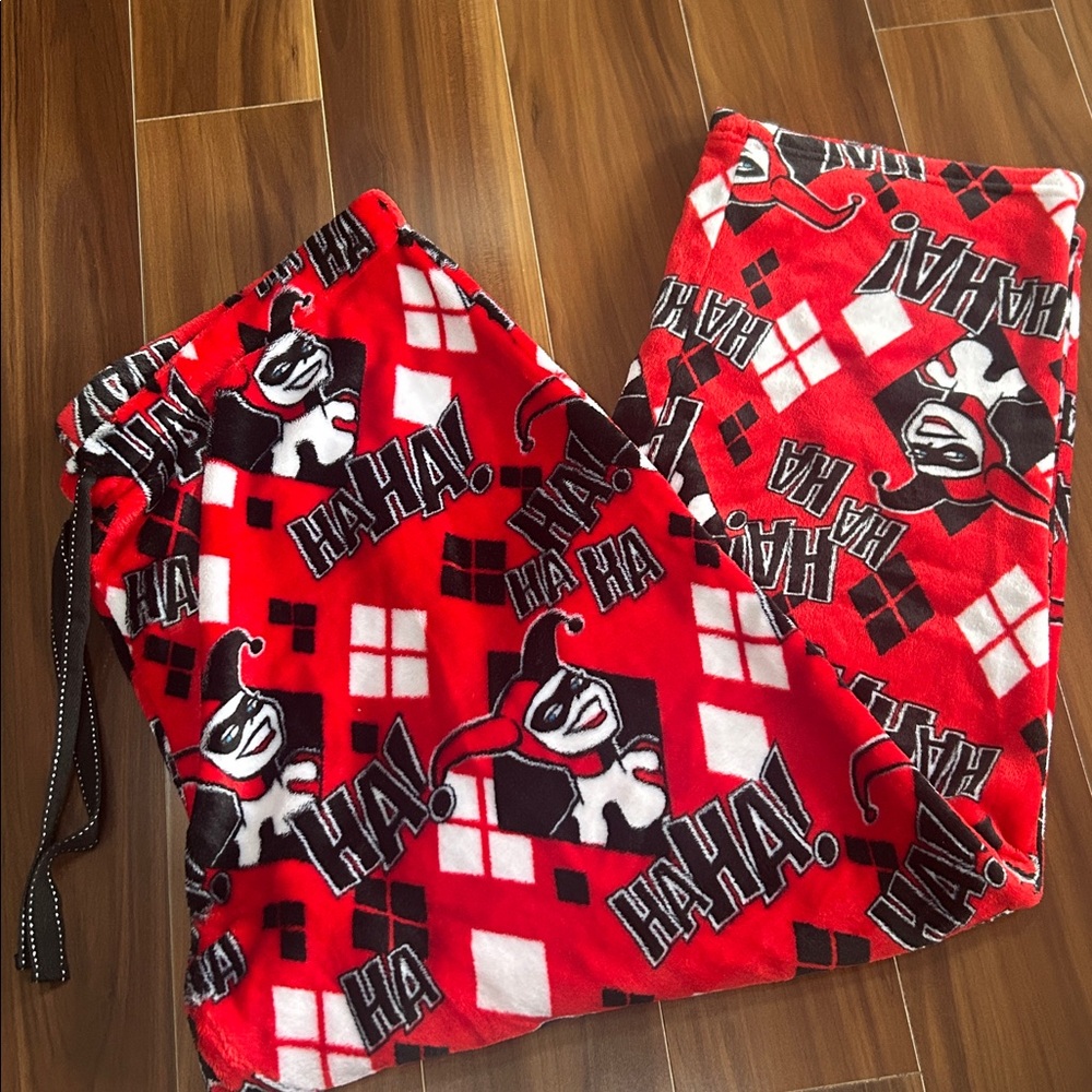 2X Batman fluffy pajama pants